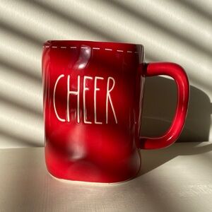 Rae Dunn Red Cheer Mug